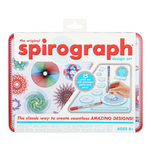 Spirograph - Peltilaatikkosetti ryhmässä LELUT / Luo & maalaa @ Spelexperten (33002151)