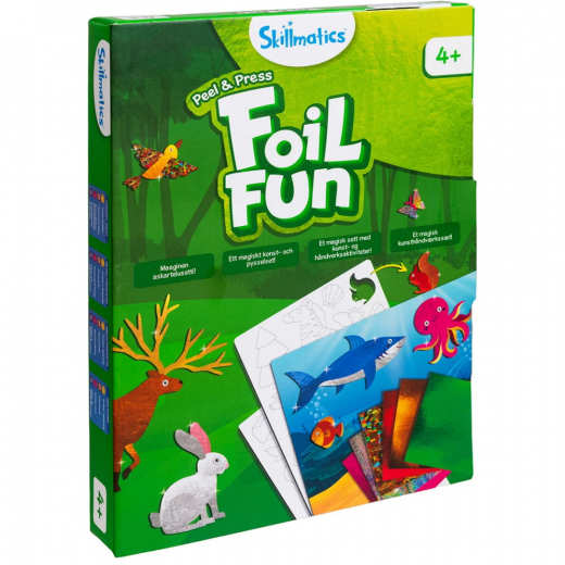 Foil Fun - Eläimet ryhmässä LELUT / Luo & maalaa / Skillmatics @ Spelexperten (33002262)