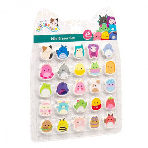 Squishmallows Mini Pyyhekumisarja 25 Osaa ryhmässä LELUT / Luo & maalaa / Kirjoita ja piirrä @ Spelexperten (333-231675)