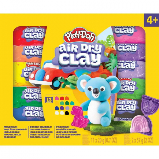 Play-Doh Air Dry Clay 13 Kpl ryhmässä LELUT / Play-Doh @ Spelexperten (334-230385)