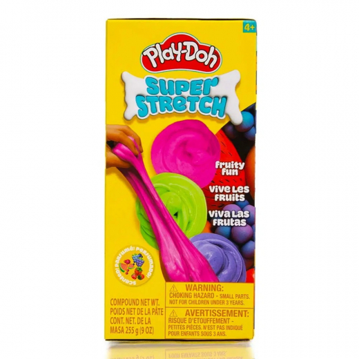 Play-Doh Super Stretch Fruity fun ryhmässä LELUT / Play-Doh @ Spelexperten (334-232828)