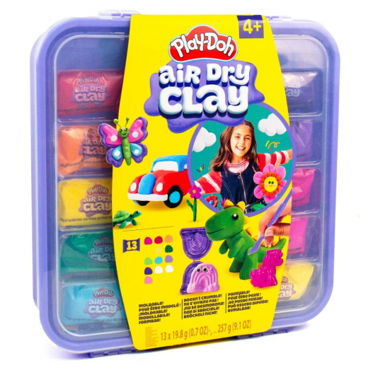 Play-Doh Air Dry Clay Laukku ryhmässä LELUT / Play-Doh @ Spelexperten (334-235499)