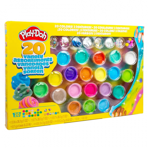 Play-Doh Variety 20 Pack ryhmässä LELUT / Play-Doh @ Spelexperten (334-235506)