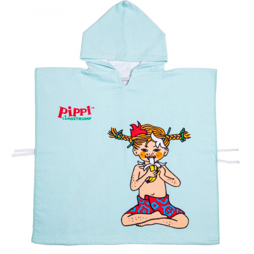 Pippi etelämerellä -kylpyponcho ryhmässä LELUT / Lasten & vauvojen / Kylpeä @ Spelexperten (34-25302PP)