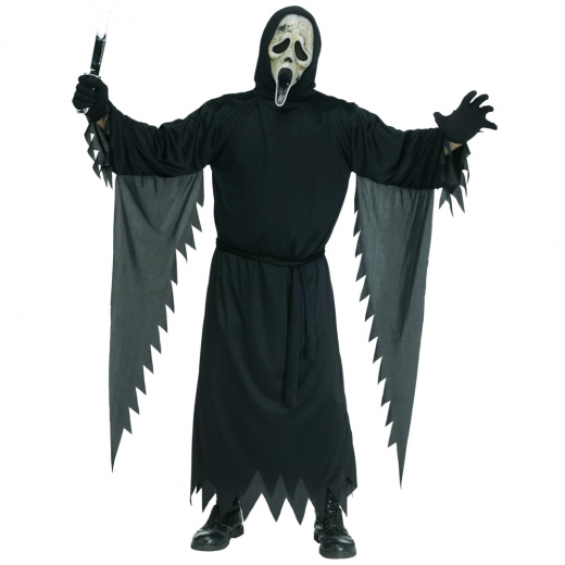 Masquerade Costume Ghost Face VI ryhmässä LELUT / Naamiaiset / Halloween / Naamiaisasut / Naamiaisasuja aikuisille @ Spelexperten (3439VI)