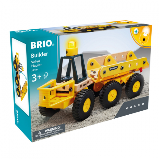 Brio Builder - Volvon Kippiauto ryhmässä LELUT / Rakennuspalikat / Brio Builder System @ Spelexperten (34599)