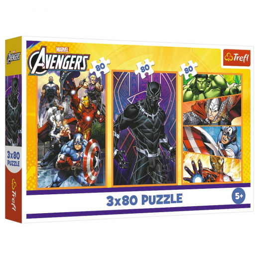 Trefl Palapeli: Marvel Avengers 100 Palaa ryhmässä PALAPELIT / Lasten palapelit @ Spelexperten (34883)