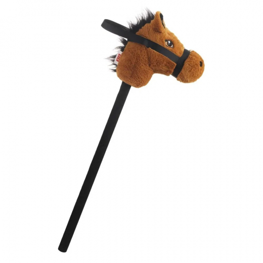 KREA Keinuhevonen Ruskea 75 cm ryhmässä LELUT / Roolipeli / Keppihevonen @ Spelexperten (36-2030)