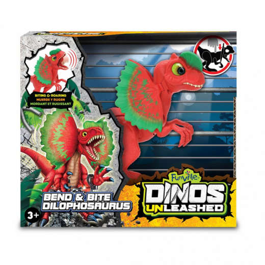 Dinos Unleashed Bend & Bite Dilophosaurus ryhmässä LELUT / Figuurit ja leikkisarjat / Dinos Unleashed @ Spelexperten (36023014)