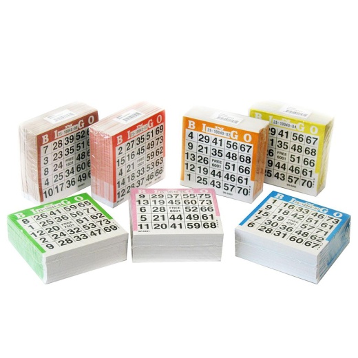 Bingo kortti single 10500-pack ryhmässä SEURAPELIT / Bingo @ Spelexperten (360603)