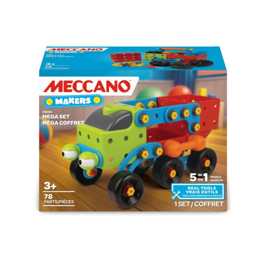 Meccano Makers 5-in-1 Mega Set ryhmässä LELUT / Rakennuspalikat @ Spelexperten (37000116)