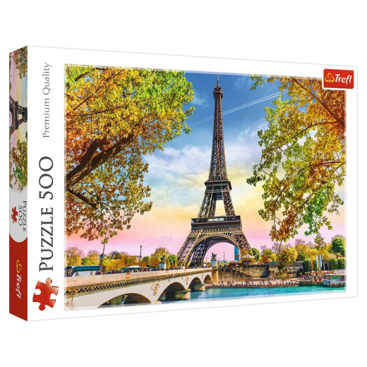 Trefl Romantic Paris 500 Palaa ryhmässä PALAPELIT / < 750 palaa @ Spelexperten (37330)