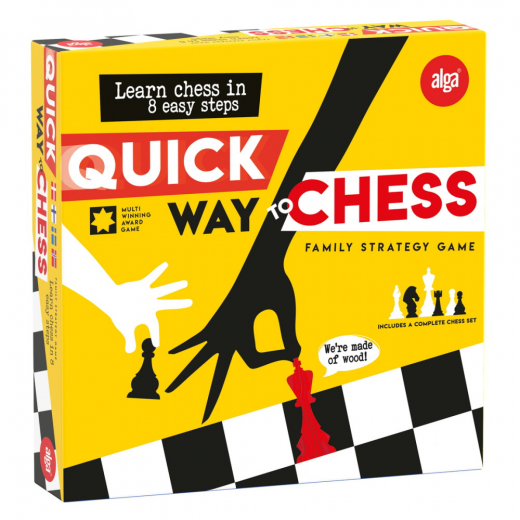 Quick way to Chess (FI) ryhmässä SEURAPELIT / Perhepelit @ Spelexperten (38018493)