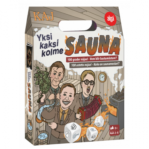Kaj - yksi kaksi kolme Sauna ryhmässä SEURAPELIT / Perhepelit @ Spelexperten (38018531)