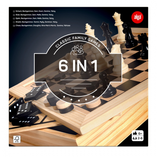Alga 6 in 1 Spel ryhmässä SEURAPELIT @ Spelexperten (38018540)