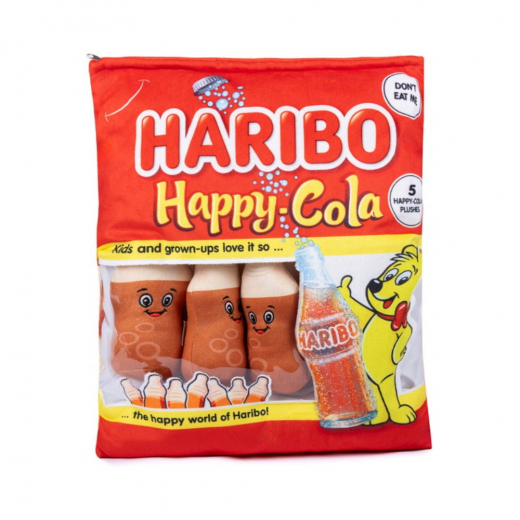 Haribo - Pehmolelu - Cola Bottles - 5 kpl ryhmässä LELUT / Pehmolelu @ Spelexperten (383-550103)