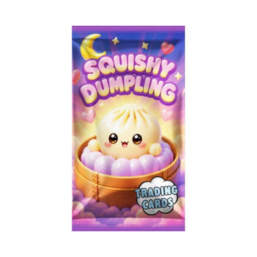 Squishy Dumplings Keräilykortit - Booster-paketti ryhmässä LELUT / Collectibles @ Spelexperten (384-0001)