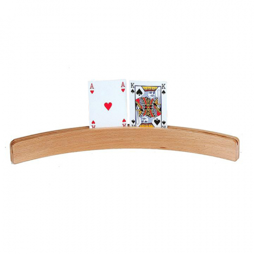 Card Holder Wood 50 cm - 1 pc ryhmässä SEURAPELIT / Pokeri & kasino / Tarvikkeet @ Spelexperten (390809)