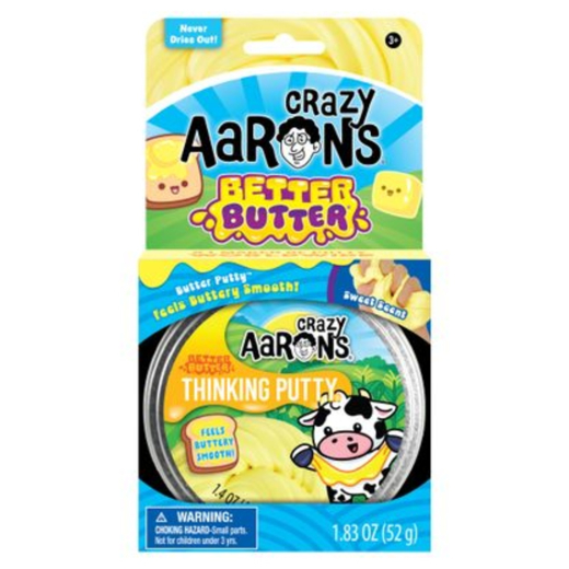 Crazy Aarons Thinking Putty - Leluvaha Better Butter ryhmässä LELUT / Fidgets @ Spelexperten (39126069)