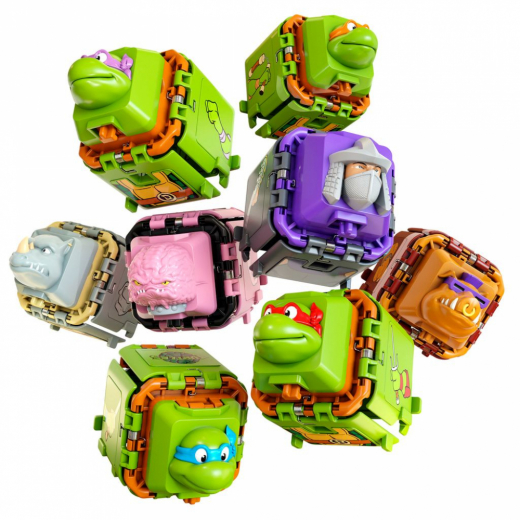 TMNT Battle Cubes ryhmässä LELUT / Figuurit ja leikkisarjat / Turtles @ Spelexperten (39923007)