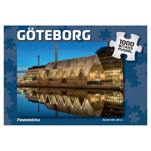 Palapeli: Göteborg Feskekörka 1000 Palaa ryhmässä PALAPELIT / 1000 palaa @ Spelexperten (4001)