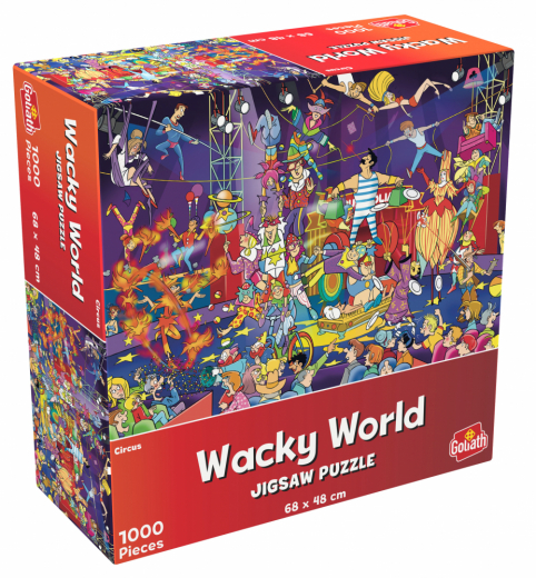 Wacky World: Circus 1000 Palaa ryhmässä PALAPELIT / 1000 palaa @ Spelexperten (40023043)