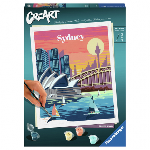 CreArt Colorful Sydney ryhmässä LELUT / Luo & maalaa @ Spelexperten (4005556236466)