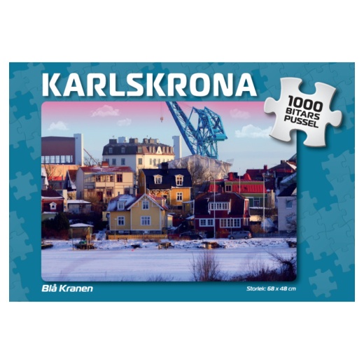 Palapeli: Karlskrona Blå Kranen 1000 Palaa ryhmässä PALAPELIT / 1000 palaa @ Spelexperten (4015)
