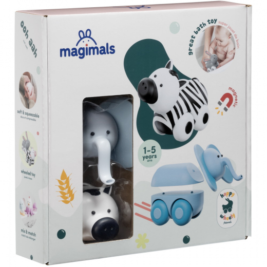 Magimals Wheelies Safari ryhmässä LELUT / Lasten & vauvojen / Lasten ja vauvojen lelut @ Spelexperten (402001)