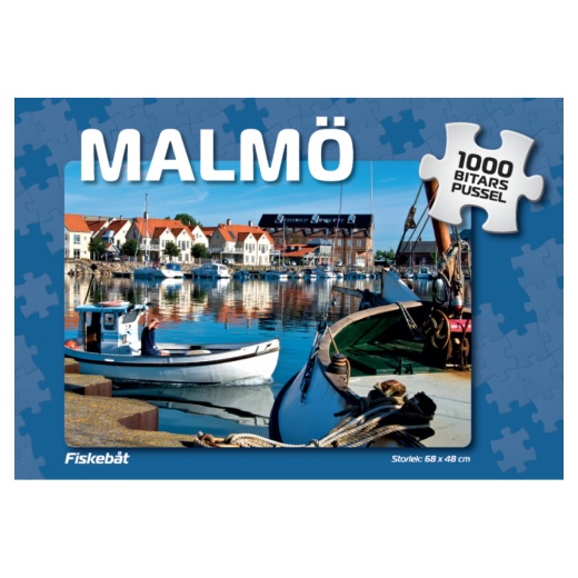 Palapeli: Malmö Fiskebåt 1000 Palaa ryhmässä PALAPELIT / 1000 palaa @ Spelexperten (4021)