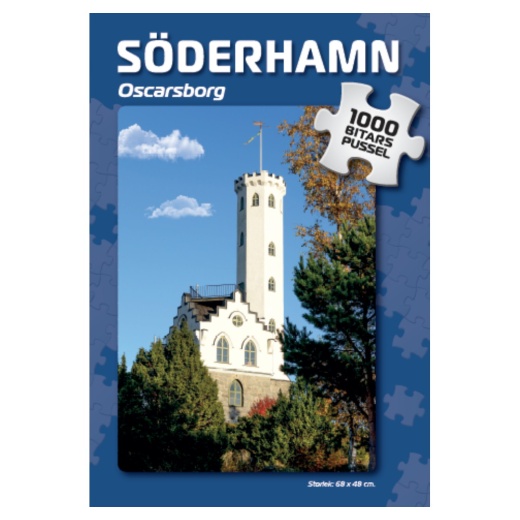 Palapeli: Söderhamn Oscarsborg 1000 Palaa ryhmässä PALAPELIT @ Spelexperten (4031)