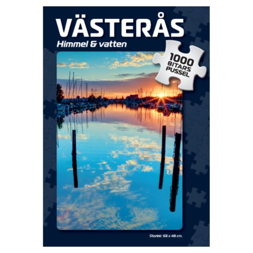 Palapeli: Västerås Himmel & Vatten 1000 Palaa ryhmässä PALAPELIT / 1000 palaa @ Spelexperten (4033)
