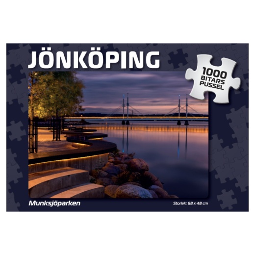 Palapeli: Jönköping Munksjöparken 1000 Palaa ryhmässä PALAPELIT / 1000 palaa @ Spelexperten (4046)