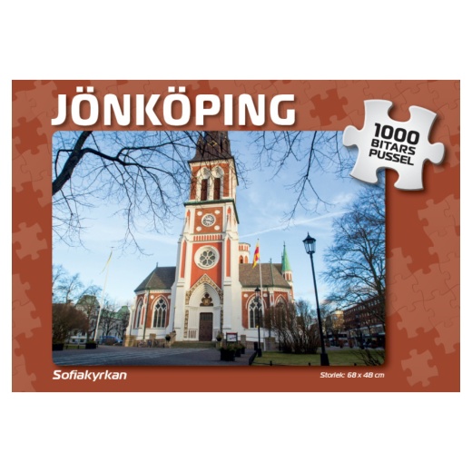 Palapeli: Jönköping Sofiakyrkan 1000 Palaa ryhmässä PALAPELIT / 1000 palaa @ Spelexperten (4047)