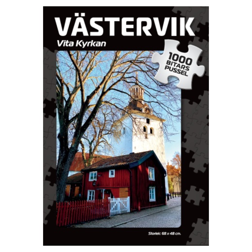 Palapeli: Västervik Vita Kyrkan 1000 Palaa ryhmässä PALAPELIT / 1000 palaa @ Spelexperten (4069)