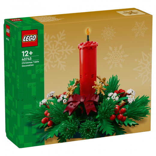 LEGO Icons - Jouluinen pöytäkoriste ryhmässä LELUT / LEGO @ Spelexperten (40743)