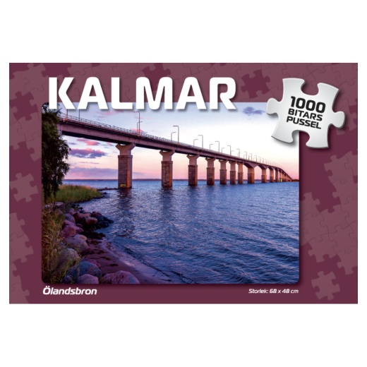 Palapeli: Kalmar Ölandsbron 1000 Palaa ryhmässä PALAPELIT / 1000 palaa @ Spelexperten (4075)