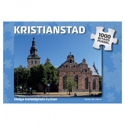 Palapeli: Kristianstad Heliga trefaldighets kyrkan 1000 Palaa ryhmässä PALAPELIT @ Spelexperten (4082)