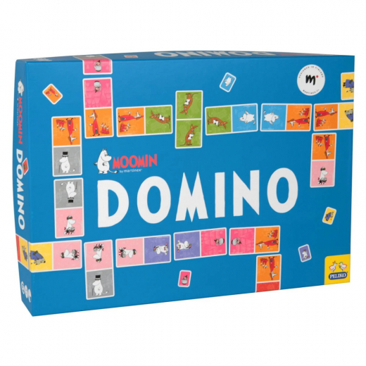 Moomin Domino ryhmässä SEURAPELIT / Lastenpelit @ Spelexperten (40855009)