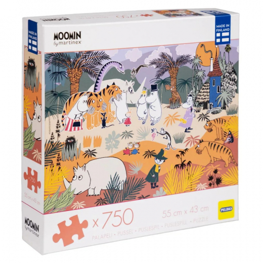 Peliko Puzzle - Moomin Savannilla 750 Pieces ryhmässä PALAPELIT / < 750 palaa @ Spelexperten (40855641)