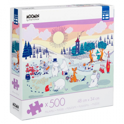 Peliko: Päivä Muumilaaksossa 500 Palaa ryhmässä PALAPELIT / < 750 palaa @ Spelexperten (40855672)