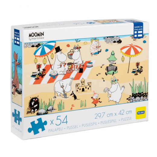 Peliko Moomin Rantapäivä 54 Palaa ryhmässä PALAPELIT / Lasten palapelit @ Spelexperten (40855764)