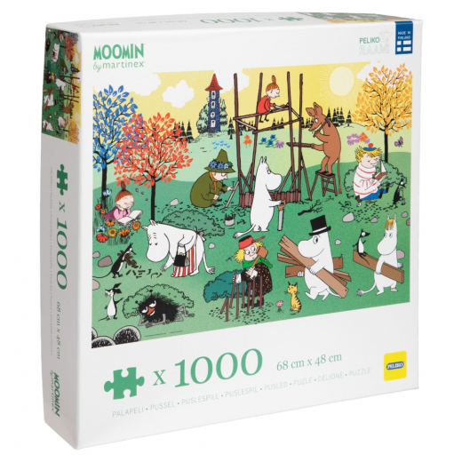 Peliko Pussel - Mumin Flitiga 1000 Bitar ryhmässä PALAPELIT / 1000 palaa @ Spelexperten (40860799)