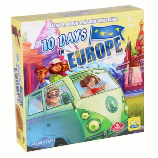 10 Days in Europe (FI) ryhmässä SEURAPELIT / Perhepelit @ Spelexperten (40862236)