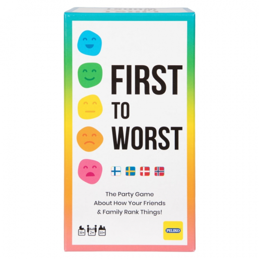 First to Worst ryhmässä SEURAPELIT / Juhlapelit @ Spelexperten (40862861)