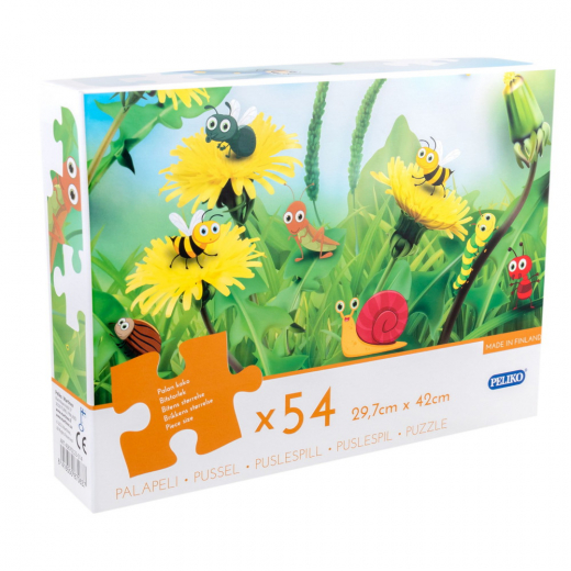 Peliko Bugeja ja kukkia 54 Palaa ryhmässä PALAPELIT / Lasten palapelit @ Spelexperten (40870323-014)