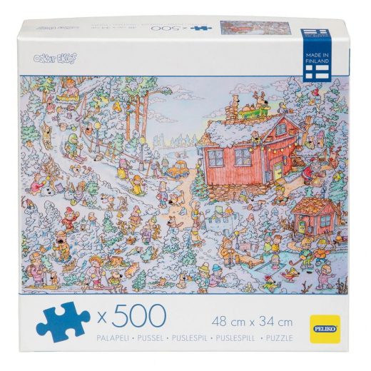Peliko: Oskar Eklöf Talvi 500 Palaa ryhmässä PALAPELIT / < 750 palaa @ Spelexperten (40870683)