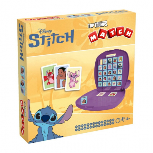 Top Trumps Match - Disney Stitch (FI) ryhmässä SEURAPELIT / Perhepelit @ Spelexperten (409243)