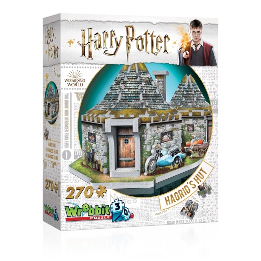 Wrebbit 3D - Harry Potter Hagrid’s Hut ryhmässä PALAPELIT / 3D palapelit @ Spelexperten (40970010)