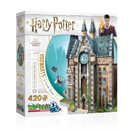 Wrebbit 3D - Harry Potter Hogwarts Clock Tower 420 palaa ryhmässä PALAPELIT / 3D palapelit @ Spelexperten (40970014)